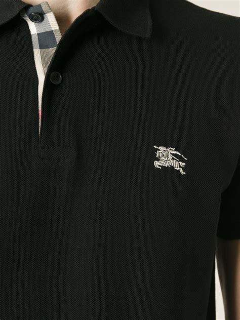 burberry london polo logo|Burberry polo shirt men price.